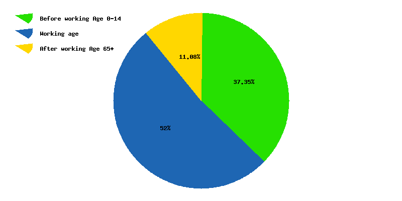 Pie Chart Of Population In India